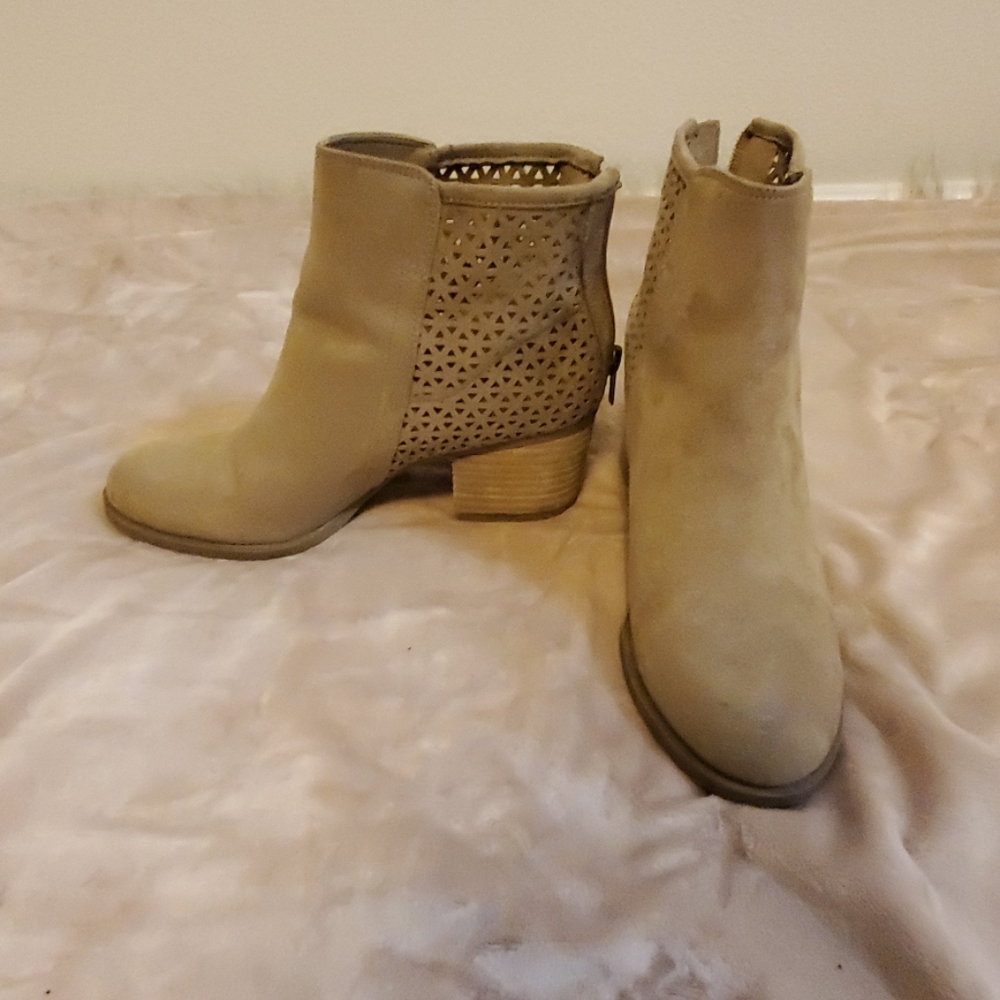 Tan Booties